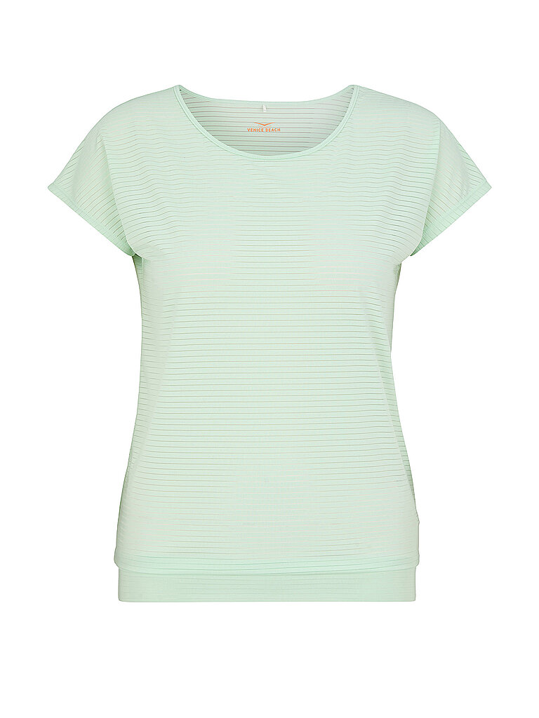 VENICE BEACH Damen Fitnessshirt Ryah mint | XL